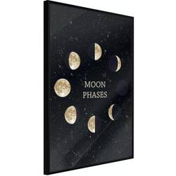 Arkiio Affisch Lunar Cycle [Poster] 20x30 Poster